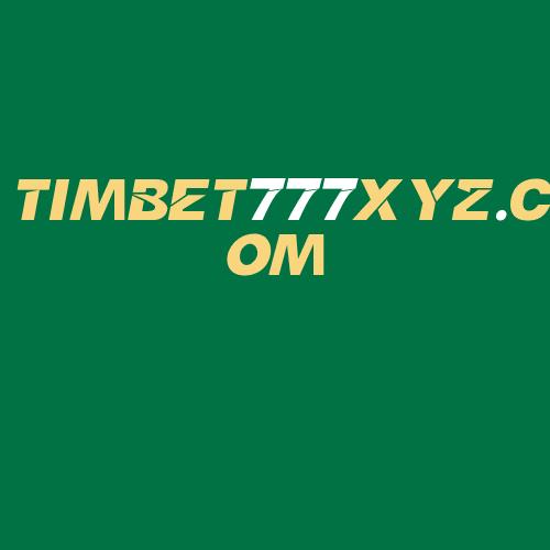 Logo da TIMBET777XYZ